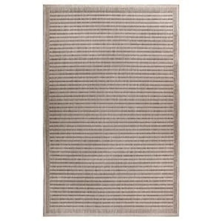 Malibu Simple Border Indoor/Outdoor Rug Neutral